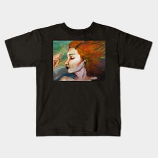 Hair of Fire (Serene) Kids T-Shirt